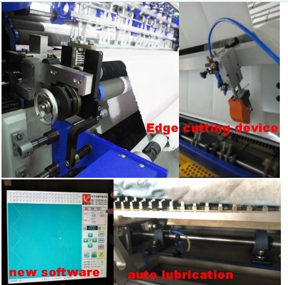 Να γεμίσει Multineedle υψηλής ταχύτητας Yuxing 1200rpm βιομηχανική τιμή μηχανών